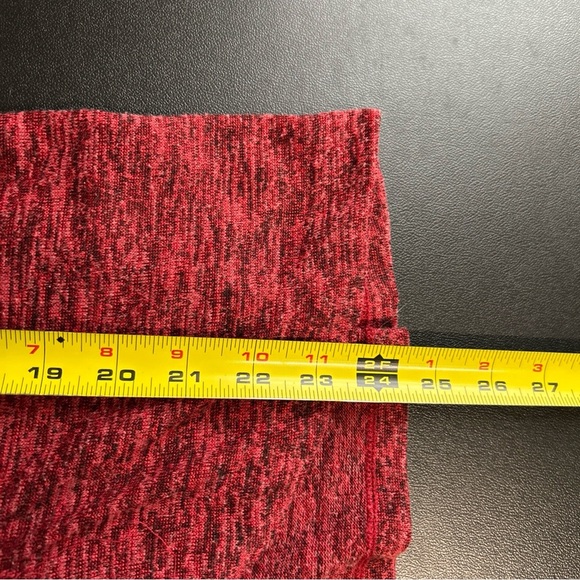 Notations Women's 1X Pullover Cowl Neck Sweater Red Black Buttons Coquette Artsy - Picture 9 of 14